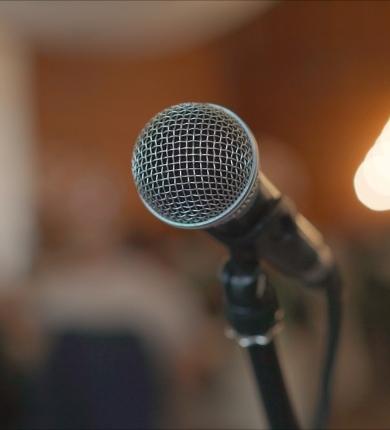 Stock Photo of Microphone