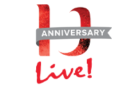 Live! Casino & Hotel Maryland 10th Anniversary Logo